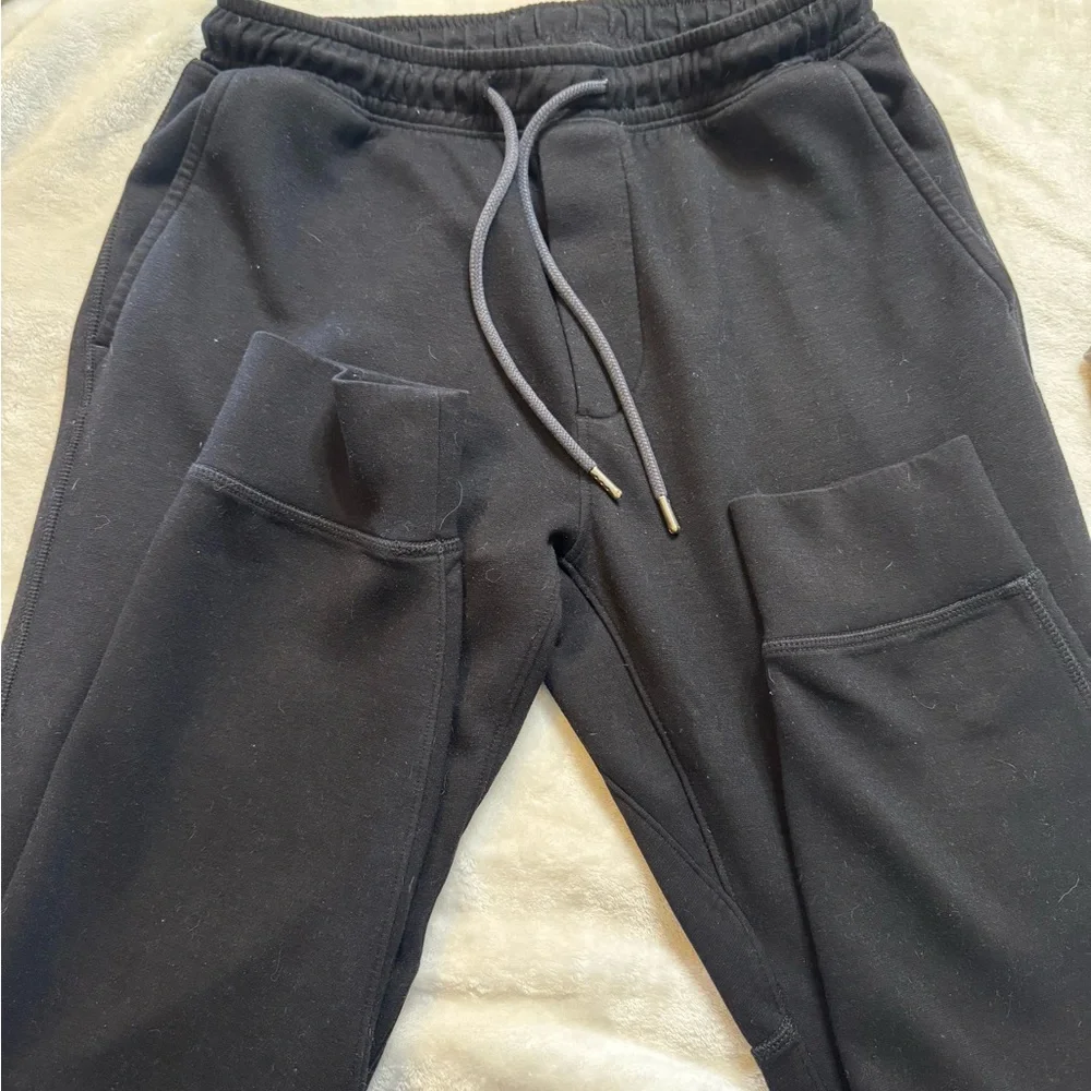 American Eagle Outfitters Mens Black and Tan Joggers - Picture 7 of 8